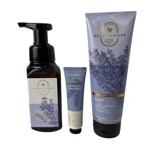 Bath & Body Works Lavender Vanilla Set Hand Wash / Body Lotion  / Hand Lotion